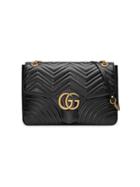 Gucci Gg Marmont Large Shoulder Bag - Black
