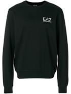 Ea7 Emporio Armani Logo Sweatshirt - Black