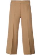 P.a.r.o.s.h. Cropped Creased Trousers - Nude & Neutrals