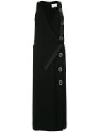 Dion Lee Folded Crepe Dress - Black