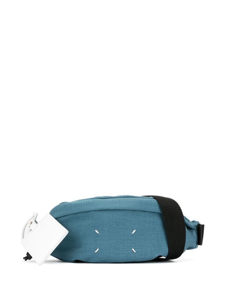 Maison Margiela Two-way Zip Belt Bag - Blue