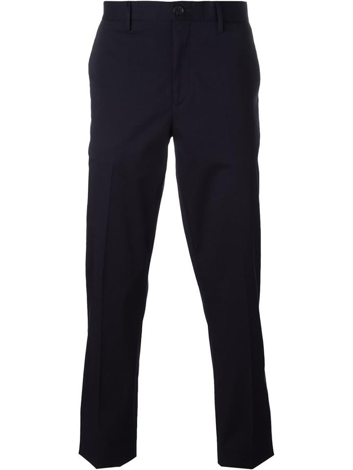 Ps By Paul Smith Front Pleated Trousers