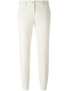 Etro Cropped Trousers, Women's, Size: 44, Nude/neutrals, Cotton/spandex/elastane