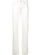 Ganni Straight Leg Jeans - White