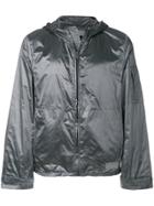 Prada Hooded Wind Breaker Jacket - Grey