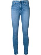 Nobody Denim Cult Skinny Ankle Tone Jeans, Women's, Size: 27, Blue, Organic Cotton/elastodiene/polyester
