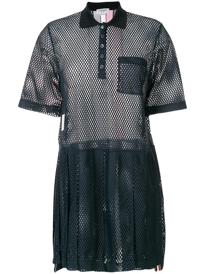 Thom Browne Net Styled Dress - Blue