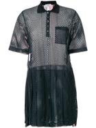 Thom Browne Net Styled Dress - Blue