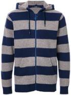 Hl Heddie Lovu Striped Hoodie - Blue