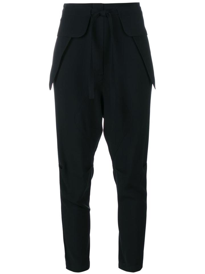Chloé - 'relaxed Light Cady' Trousers - Women - Acetate/viscose - 34, Black, Acetate/viscose
