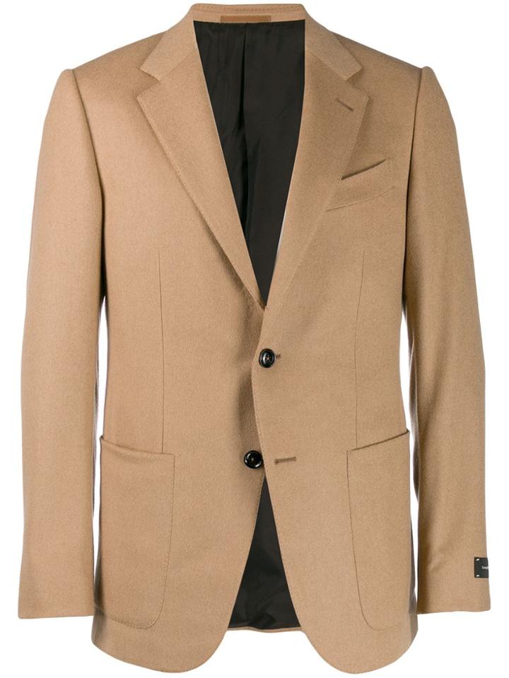 Z Zegna Structured Blazer - Neutrals