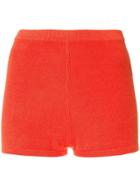 Chanel Vintage Fitted Shorts - Red