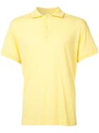 Katama - Classic Polo Top - Men - Polyester - 40, Yellow/orange, Polyester