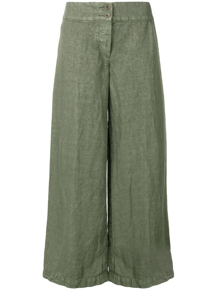 Aspesi Wide Leg Cropped Trousers - Unavailable