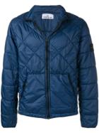 Stone Island Quilted Jacket - Blue