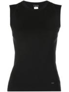 Akris Knitted Vest Top - Black