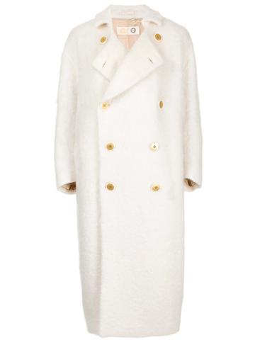 Theatre Products Double Breasted Coat - White