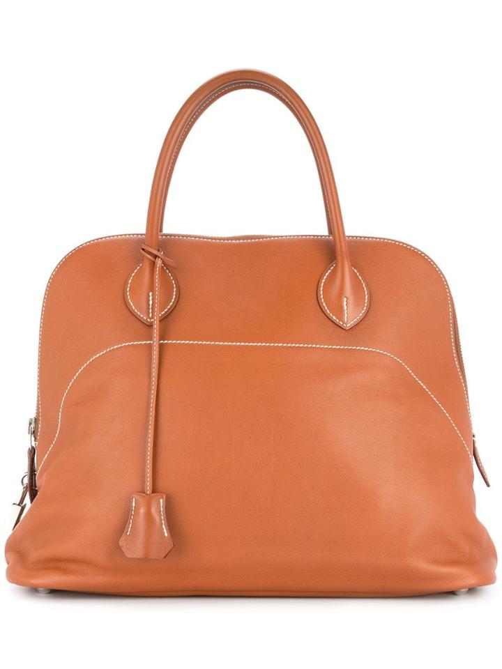 Hermès Vintage Bolie Relax 35 Tote - Brown