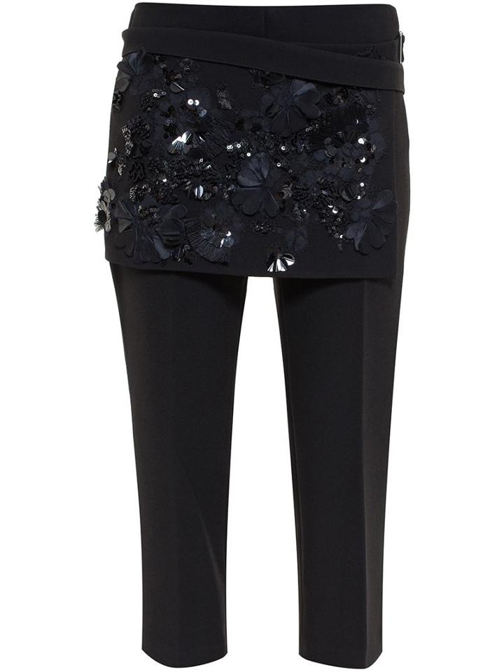 3.1 Phillip Lim Floral Embroidered Apron Trousers