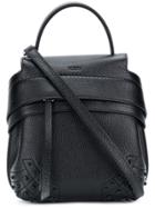 Tod's Wave Mini Backpack - Black