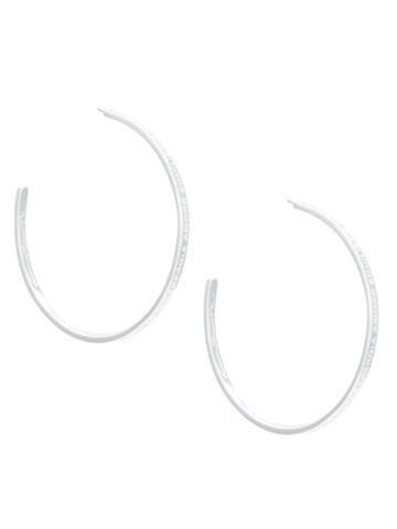 Hoop Earrings, Women's, Metallic, Francesca Romana Diana