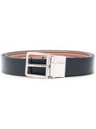 Paul Smith Signature-stripes Reversible Belt - Black