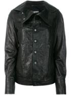 Ann Demeulemeester Oversized Collar Jacket - Black