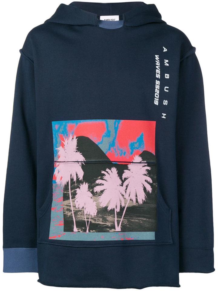 Ambush Waves Hoodie - Blue