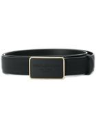 Dolce & Gabbana Branded Buckle Belt - Black