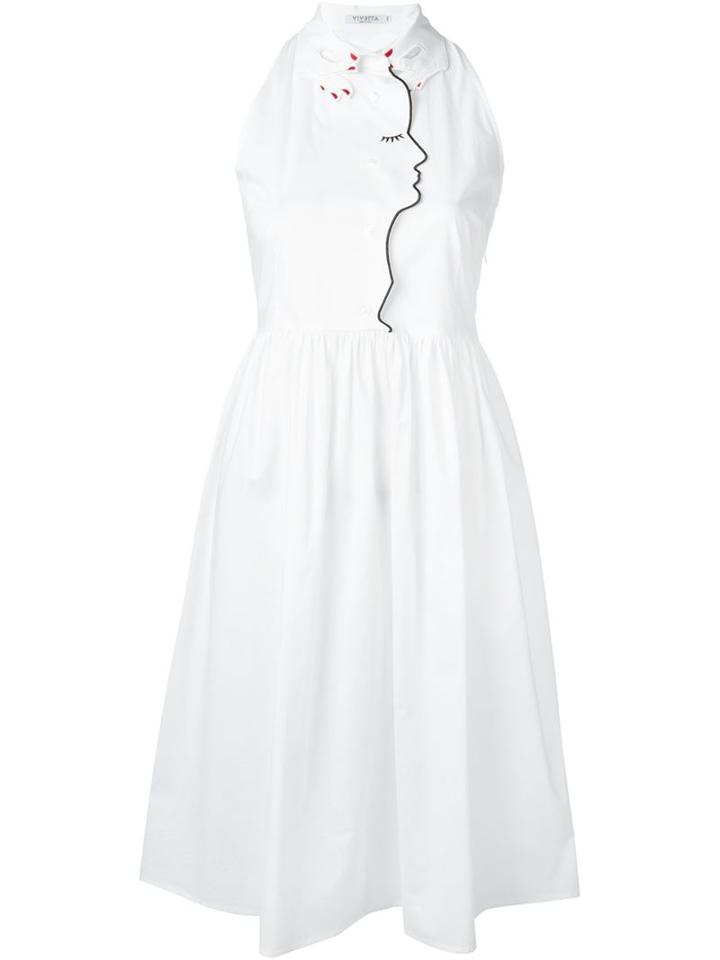 Vivetta Profile-shaped Detail Dress