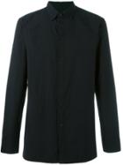 Helmut Lang Long Panelled Shirt - Black