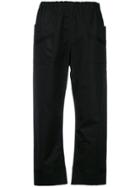 Sofie D'hoore Cropped Elasticated Trousers - Black
