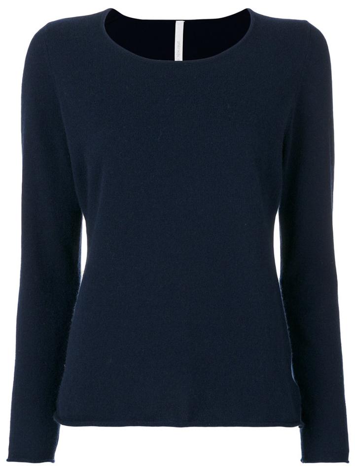 Philo-sofie - Scoop Neck Sweater - Women - Cashmere - 36, Blue, Cashmere