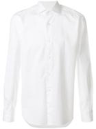Barba Classic Long Sleeve Shirt - White