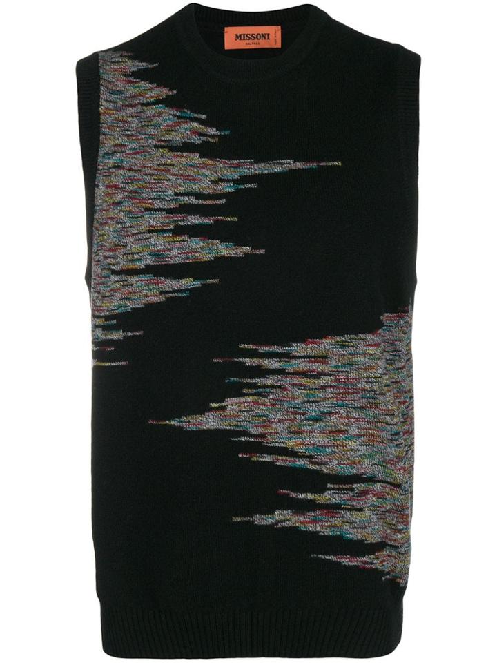 Missoni Turtleneck Jumper - Black