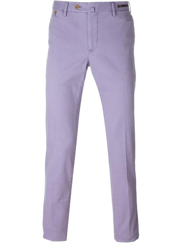 Pt01 Super Slim 'graffiti' Trousers