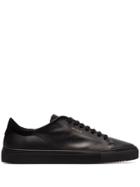 Axel Arigato Black Clean 90 Low-top Leather Sneakers