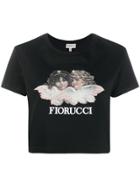 Fiorucci Logo Cherub T-shirt - Black