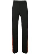 Calvin Klein 205w39nyc Contrast Side Panel Trousers - Black