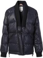 Visvim V-neck Padded Jacket, Men's, Size: 4, Black, Nylon/wool/duck Feathers