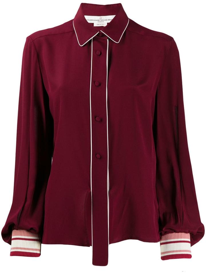 Golden Goose Georgette Shirt - Red