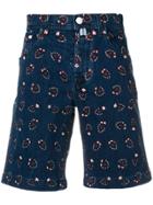 Jacob Cohen Printed Shorts - Blue