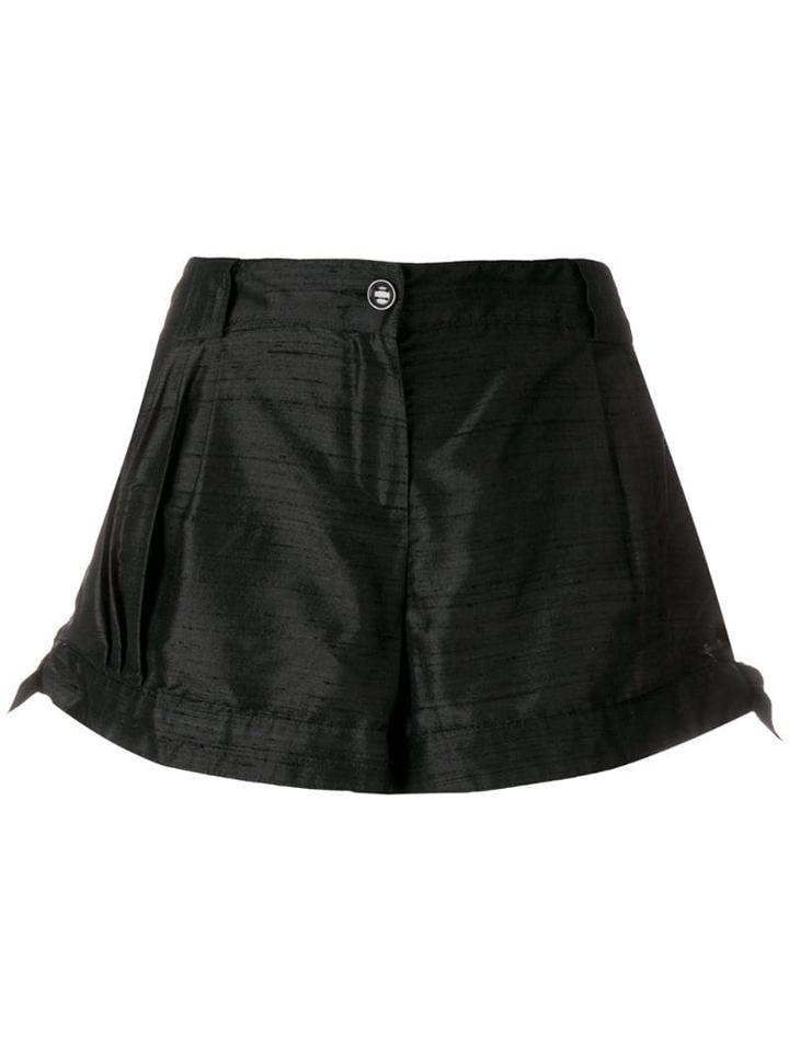 Giorgio Armani Pre-owned Tied Sides Shorts - Black
