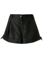 Giorgio Armani Pre-owned Tied Sides Shorts - Black