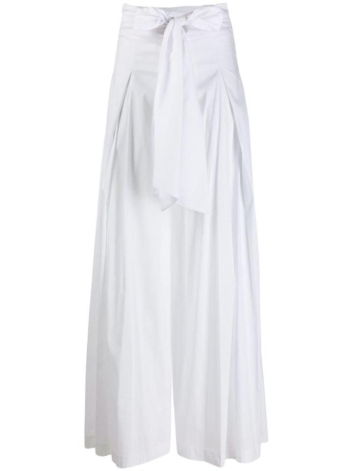 Marc Ellis Tie-waist Trousers - White