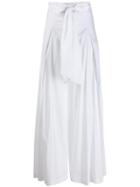 Marc Ellis Tie-waist Trousers - White