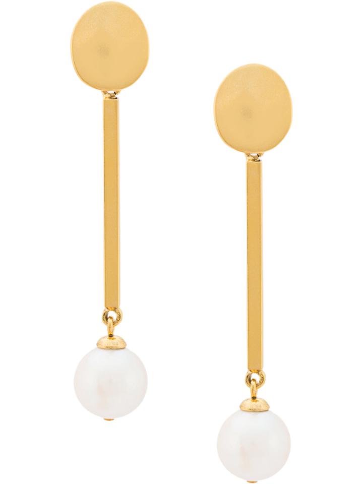 Lizzie Fortunato Jewels Moonbeam Earrings - Metallic