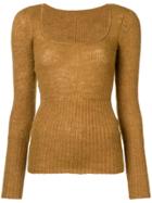 Jacquemus Perfectly Fitted Sweater - Nude & Neutrals