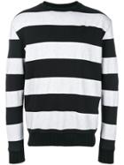 Amiri Striped Long Sleeve Sweatshirt - Black