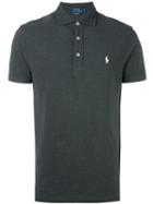 Polo Ralph Lauren Embroidered Logo Polo Shirt, Men's, Size: Medium, Grey, Cotton